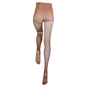 Truform Sheer Compression Pantyhose, 8-15 mmHg, Women's Shaping Tights, 20 Denier