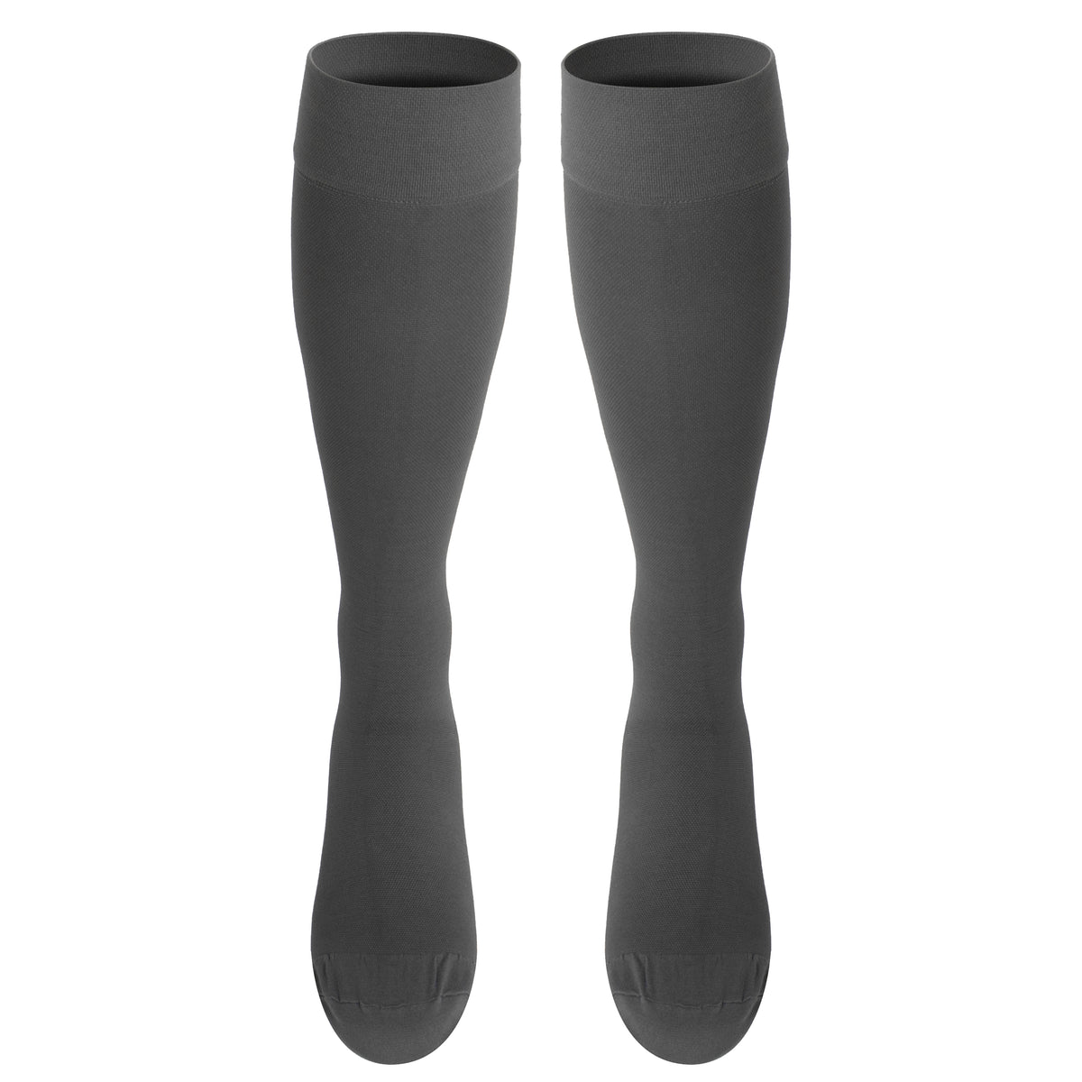 Truform 20-30 mmHg Compression Stockings for Men and Women, Knee High Length, Closed Toe