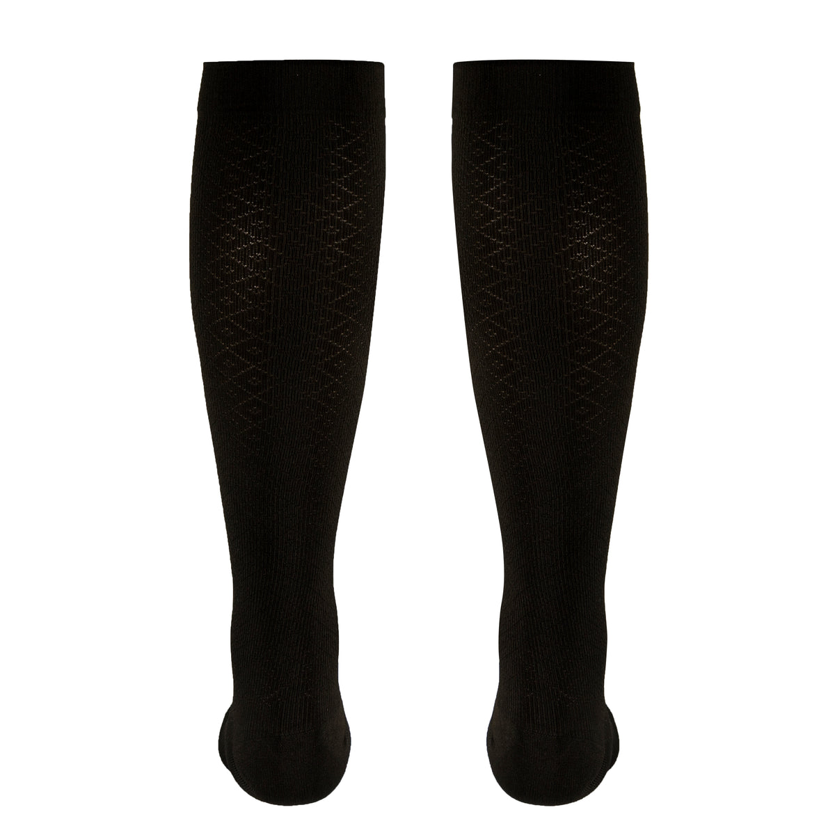 Truform Compression Socks, 15-20 mmHg, Women's Dress Socks, Knee High Over Calf Length