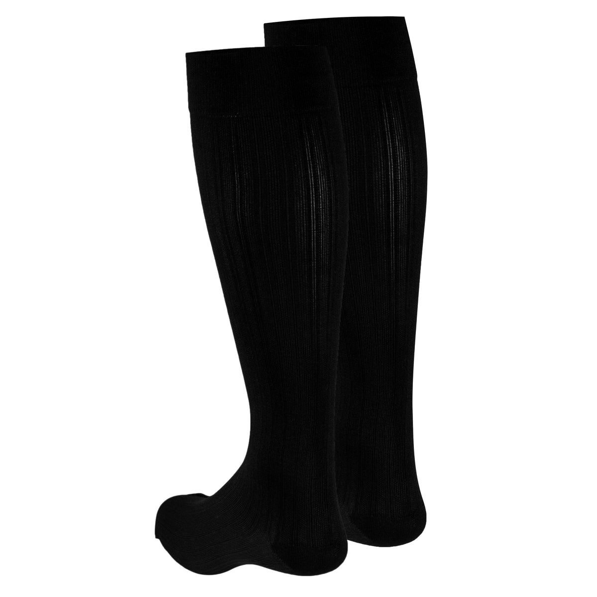 Truform Compression Socks, 15-20 mmHg, Women's Dress Socks, Knee High Over Calf Length