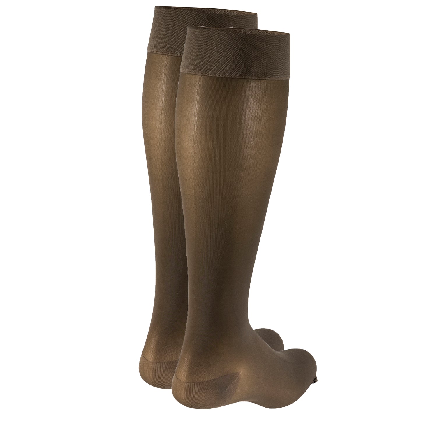 Truform Sheer Compression Stockings, 20-30 mmHg, Women's Knee High Length, 30 Denier
