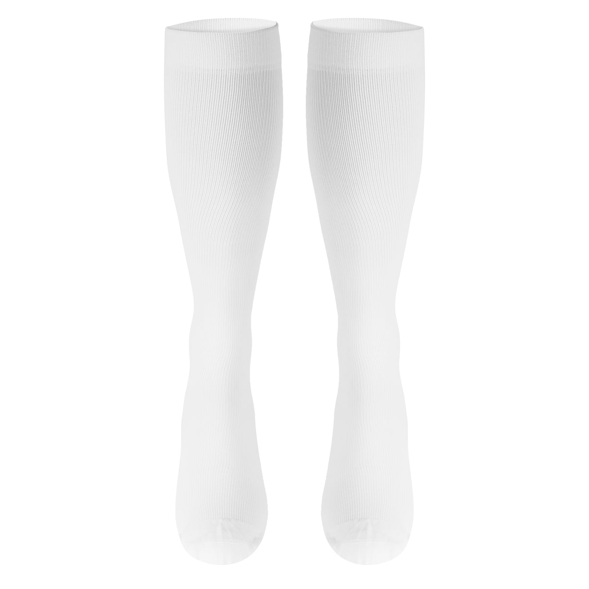 Truform Travel Compression Socks for Men and Women, 15-20 Knee High Over Calf Length