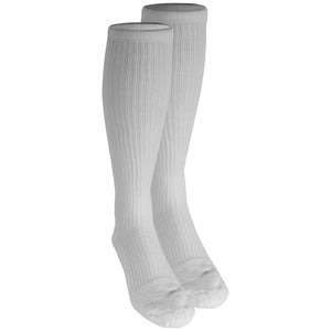 Truform Compression Socks, 15-20 mmHg, Men's Gym Socks, Knee High Over Calf Length