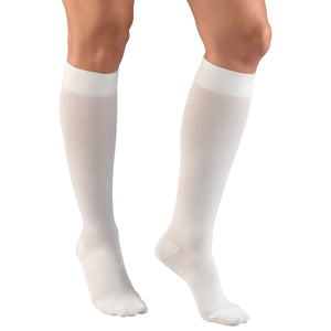 Truform Compression Socks, 15-20 mmHg, Women's Dress Socks, Knee High Over Calf Length