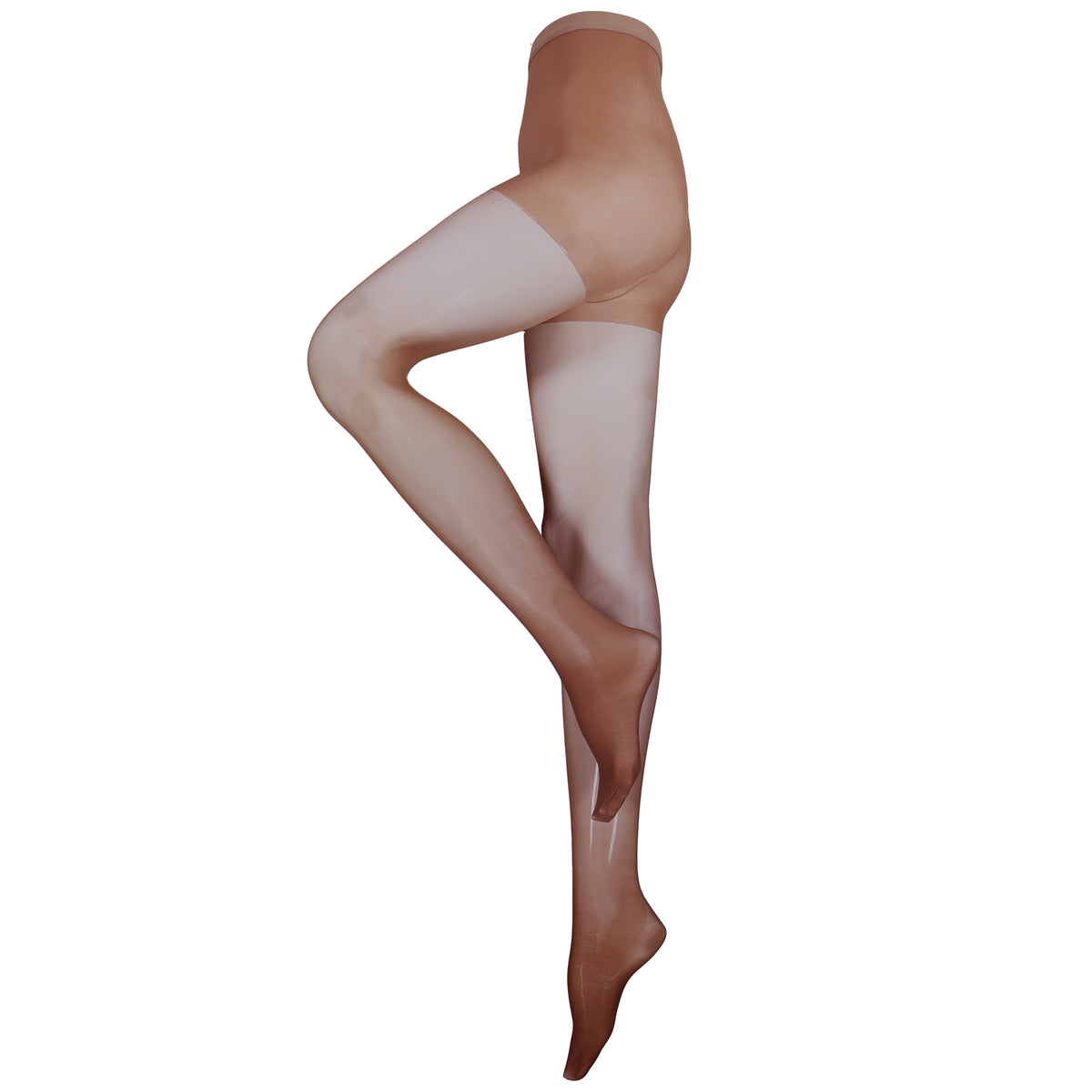 Truform Sheer Compression Pantyhose, 8-15 mmHg, Women's Shaping Tights, 20 Denier