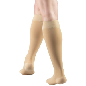 Truform 20-30 mmHg Compression Stockings for Men and Women, Knee High Length, Closed Toe