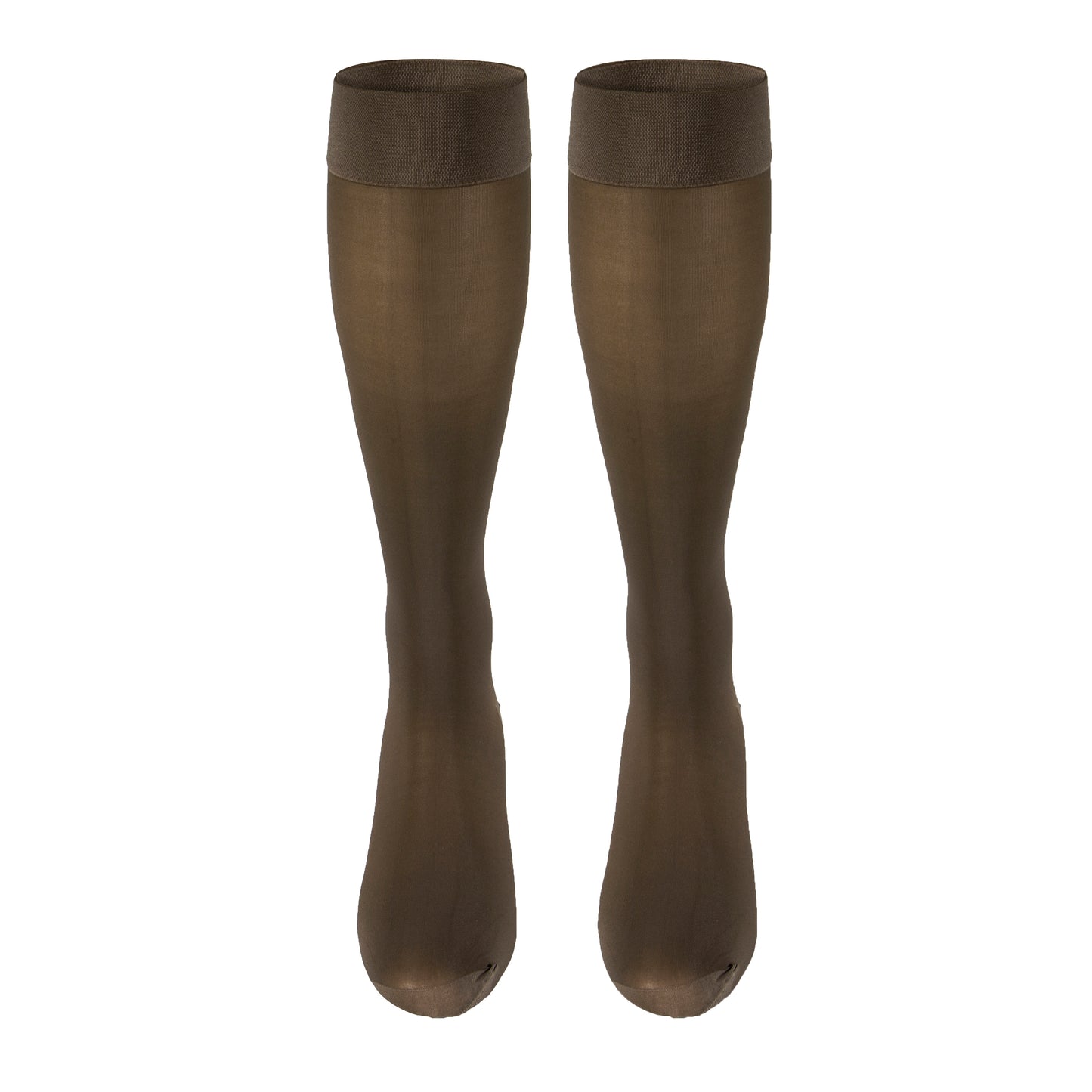 Truform Sheer Compression Stockings, 20-30 mmHg, Women's Knee High Length, 30 Denier