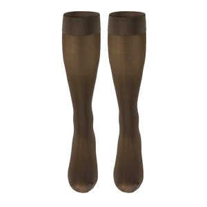 Truform Sheer Compression Stockings, 20-30 mmHg, Women's Knee High Length, 30 Denier