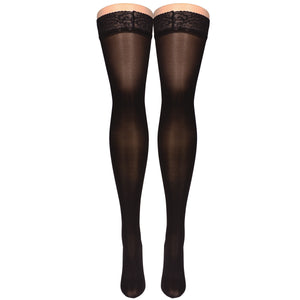 Truform Sheer Compression Stockings, 20-30 mmHg, Women's Thigh High Length, 30 Denier