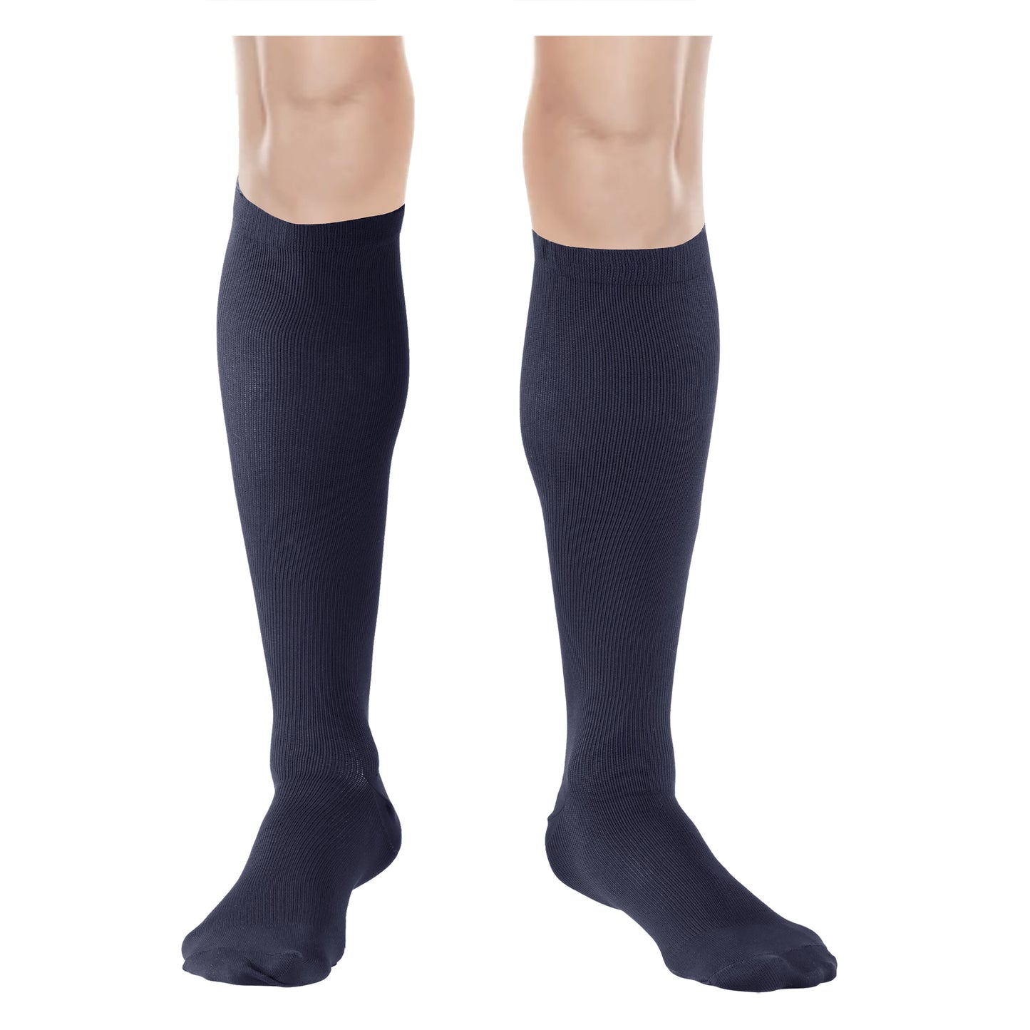 Truform Women's 15-20 mmHg Medical Compression Socks, Moderate Support Soft Stretch Comfort Microfiber, Knee High, Closed Toe