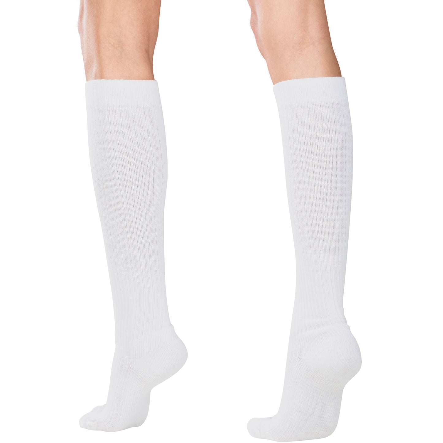 Truform Compression Socks, 15-20 mmHg, Ladies Gym Socks, Knee High Over Calf Length