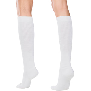 Truform Compression Socks, 15-20 mmHg, Ladies Gym Socks, Knee High Over Calf Length