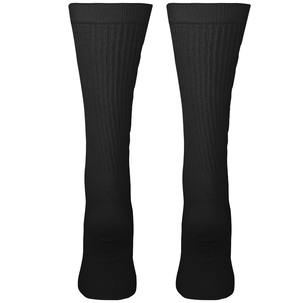 Truform Mid Calf Compression Socks for Men, 15-20 mmHg Medical Support, Crew Length