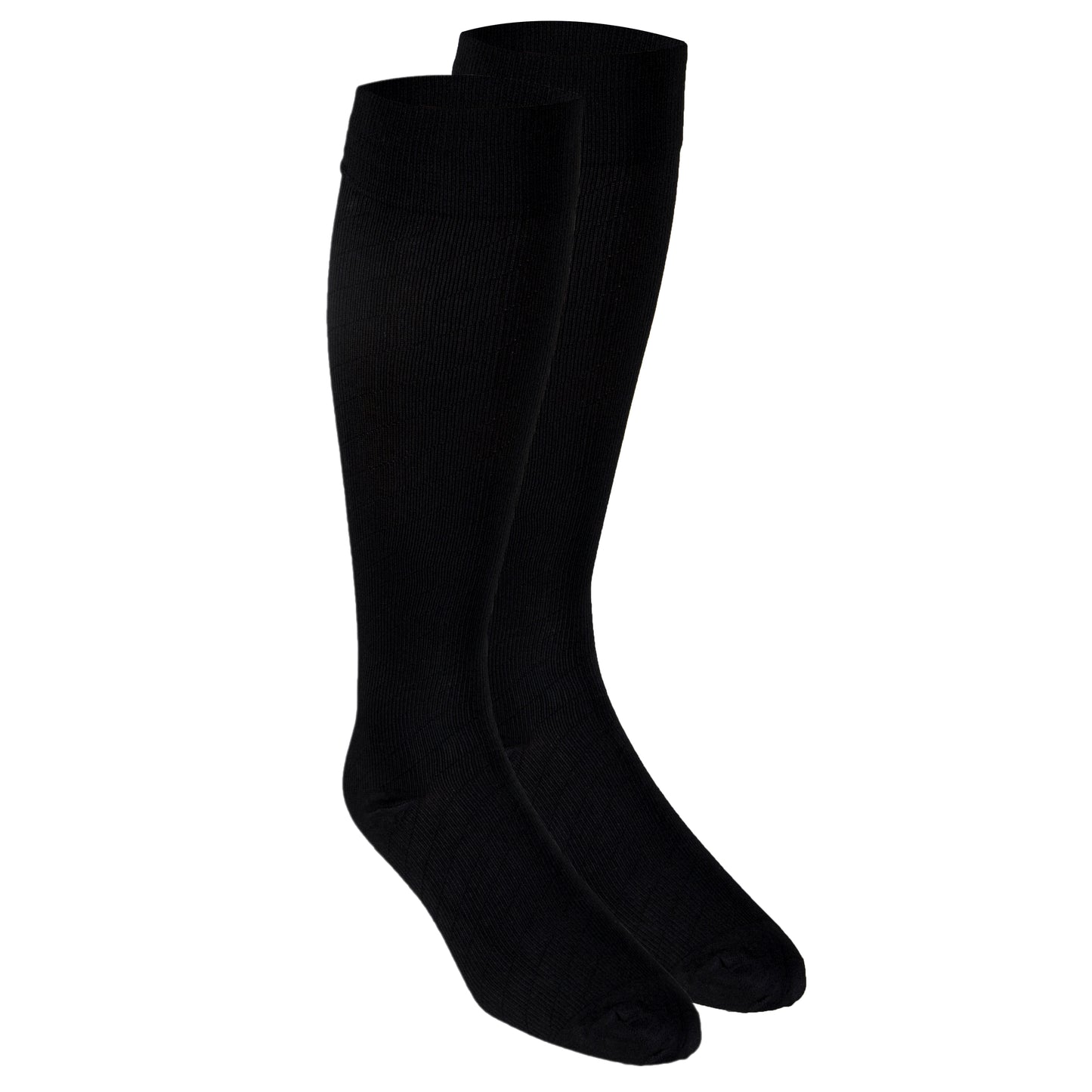 Truform Travel Compression Socks for Men and Women, 15-20 Knee High Over Calf Length