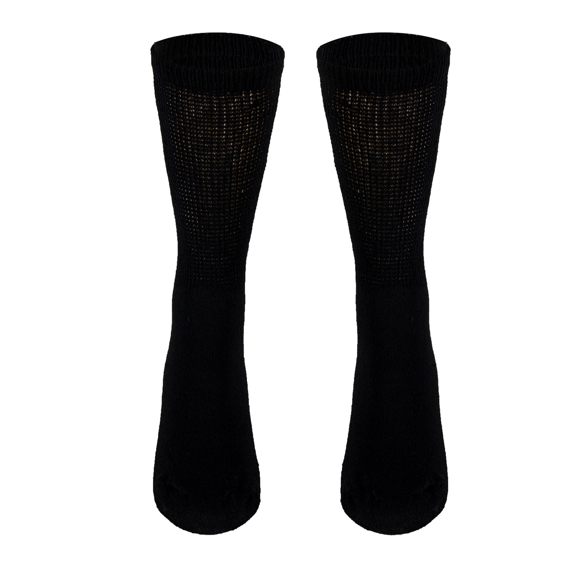 Truform Premiere Diabetic Socks for Men and Women, Medical Style Crew Length, Mid Calf Height