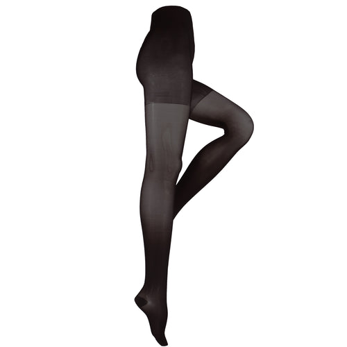 Truform Sheer Compression Pantyhose, 20-30 mmHg, Women's Shaping Tights, 20 Denier