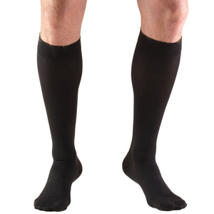 Truform 30-40 mmHg Compression Stockings for Men and Women, Knee High Length, Closed Toe
