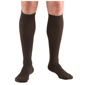 Truform Compression Socks, 15-20 mmHg, Men's Dress Socks, Knee High Over Calf Length