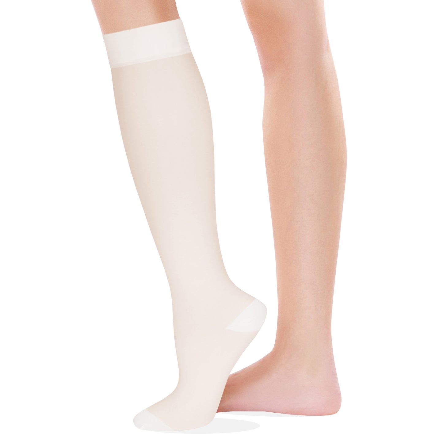 Truform Venous Ulcer Layered Compression Stocking Kit for Men and Women, 30-40 mmHg, Knee High Length, Open Toe