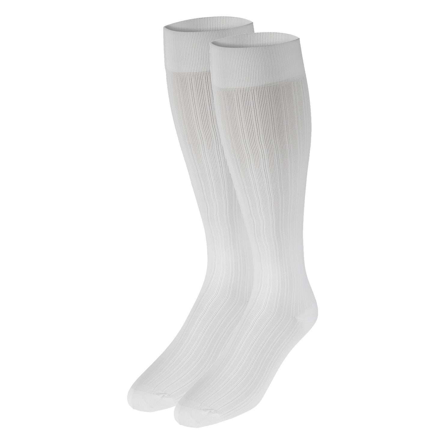 Truform Compression Socks, 15-20 mmHg, Women's Dress Socks, Knee High Over Calf Length