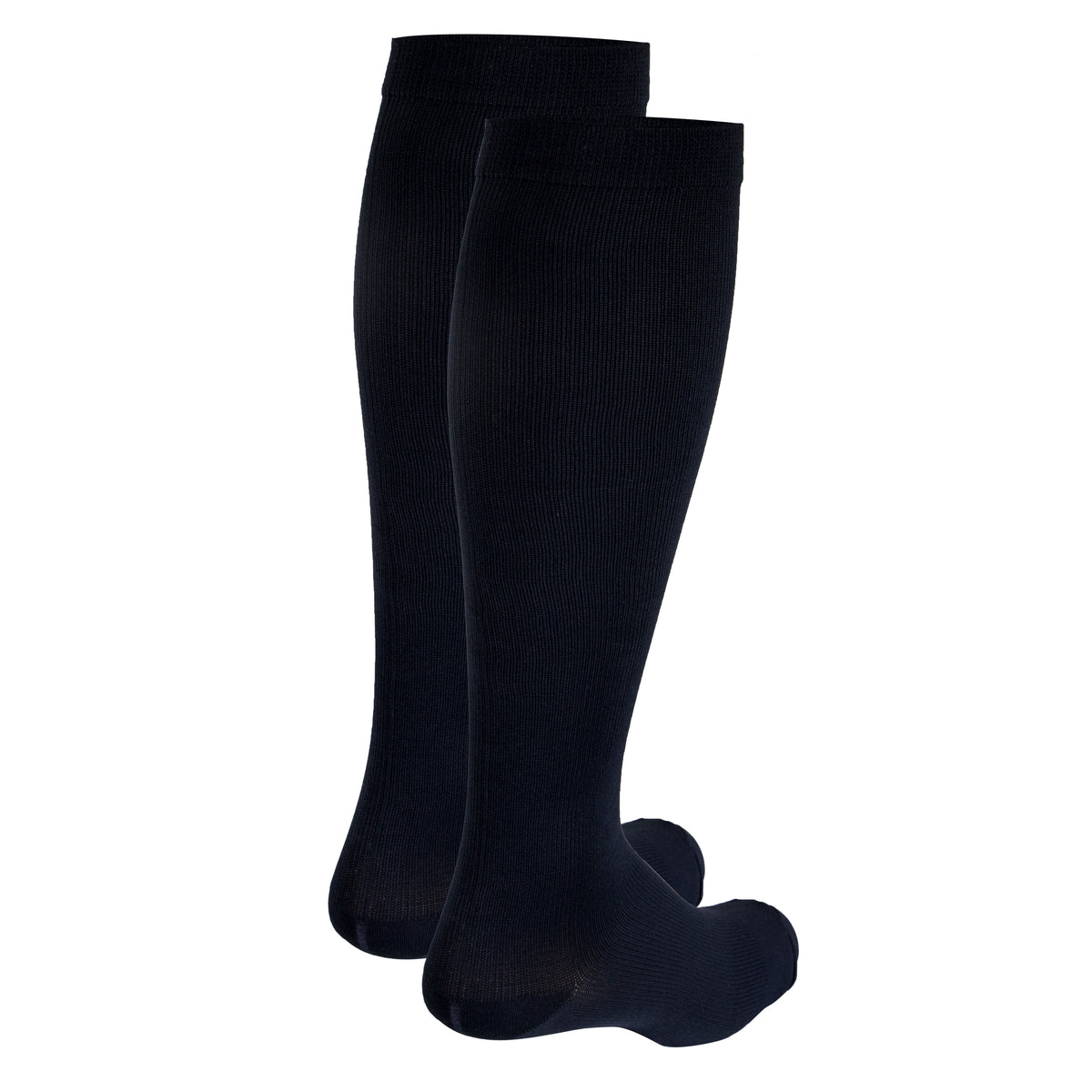 Truform Compression Socks, 30-40 mmHg, Men's Dress Socks, Knee High Over Calf Length