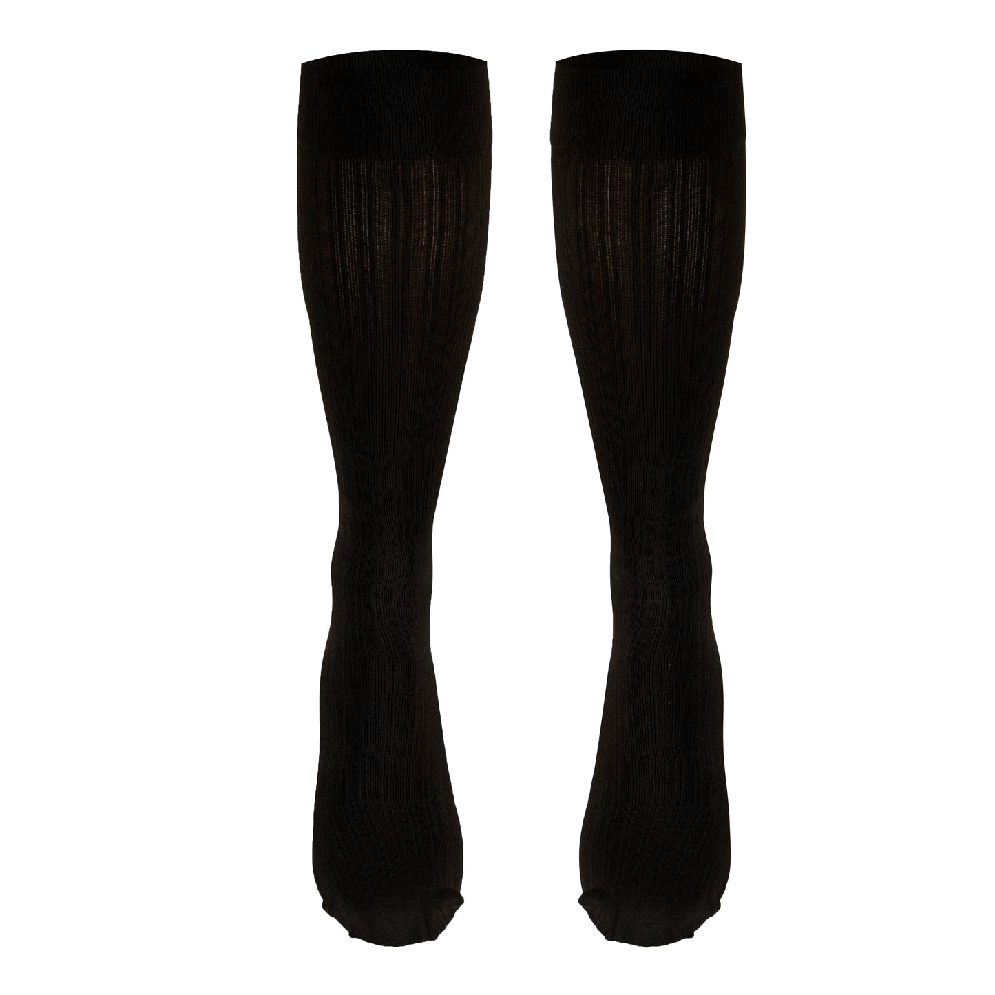 Truform Compression Socks, 15-20 mmHg, Women's Dress Socks, Knee High Over Calf Length