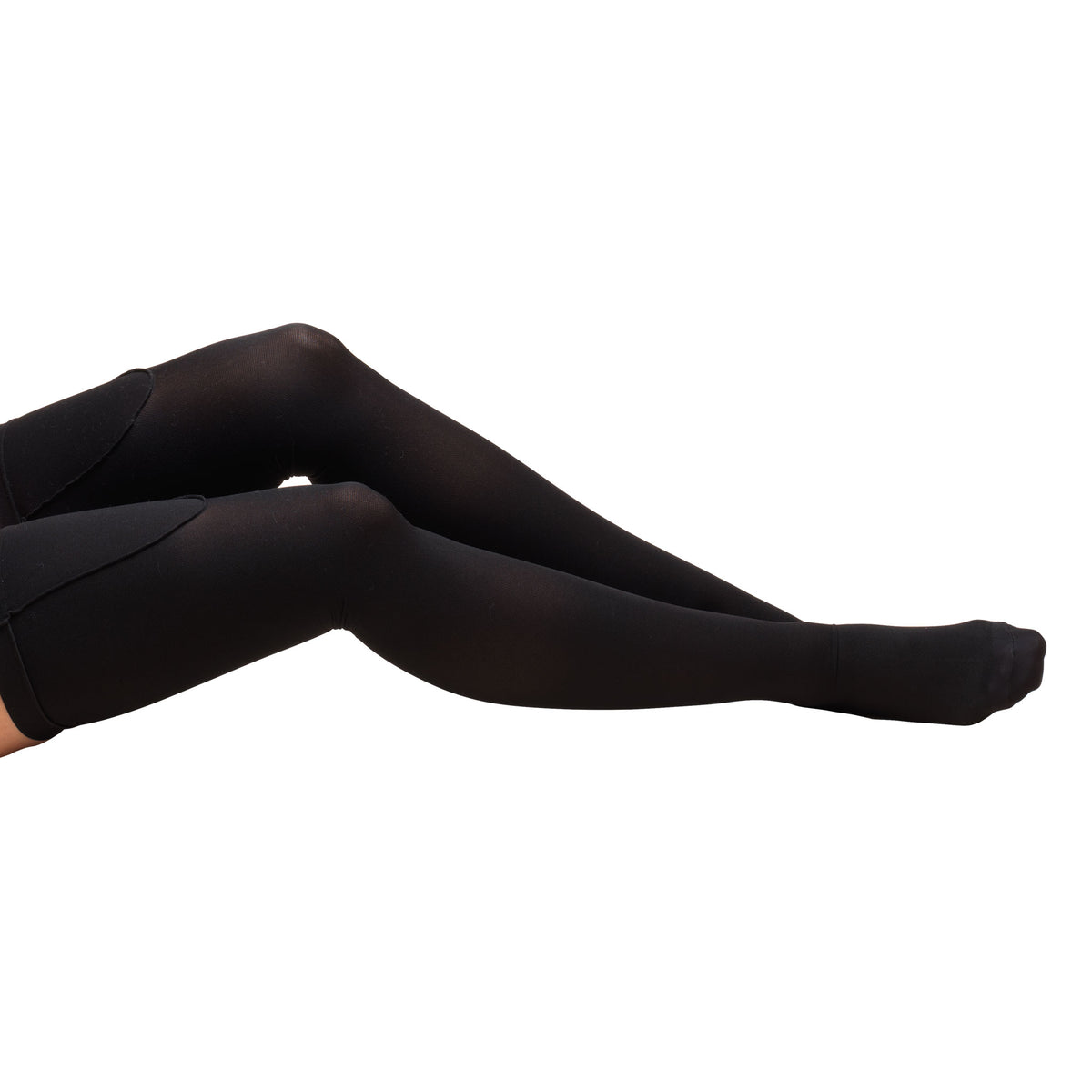 Truform Surgical Stockings, 18 mmHg Compression for Men and Women, Thigh High Length, Closed Toe