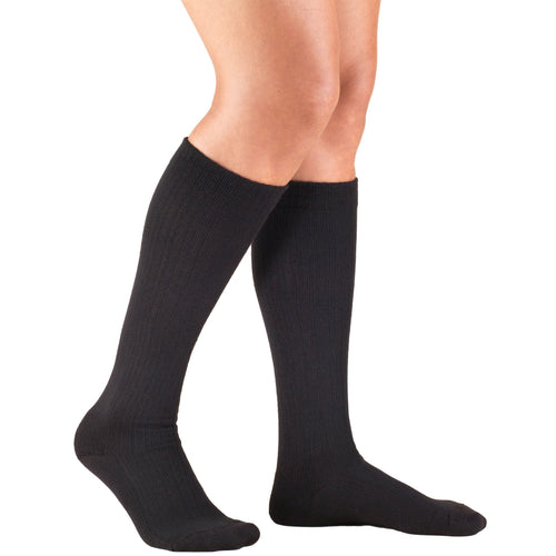 Truform Compression Socks, 15-20 mmHg, Ladies Gym Socks, Knee High Over Calf Length