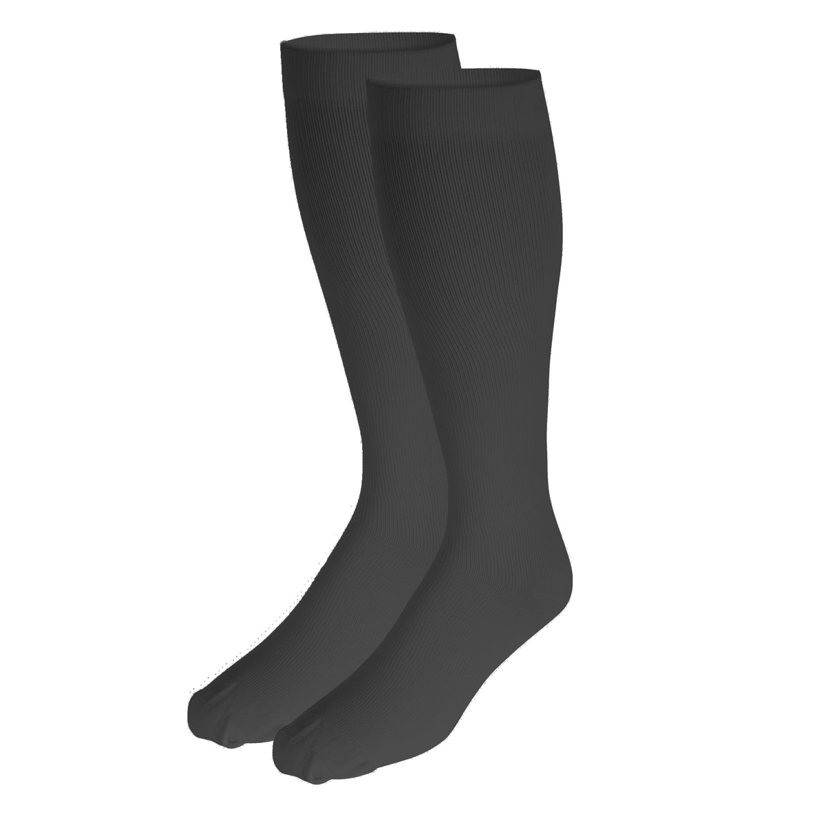 Truform Travel Compression Socks for Men and Women, 15-20 Knee High Over Calf Length