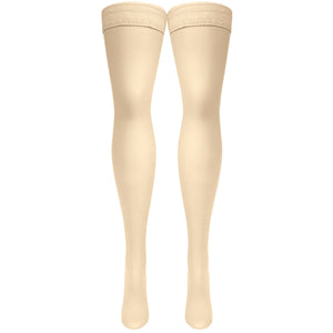 Truform Sheer Compression Stockings, 20-30 mmHg, Women's Thigh High Length, 30 Denier