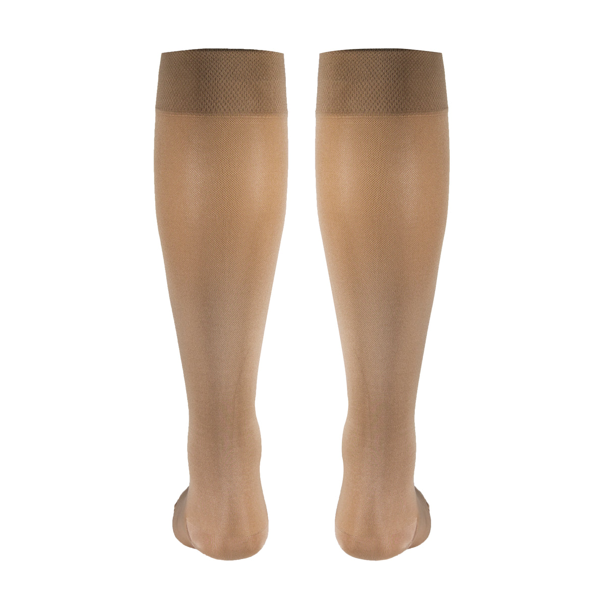 Truform Women's Compression Stockings, 20-30 mmHg, Knee High Length, Closed Toe, Opaque