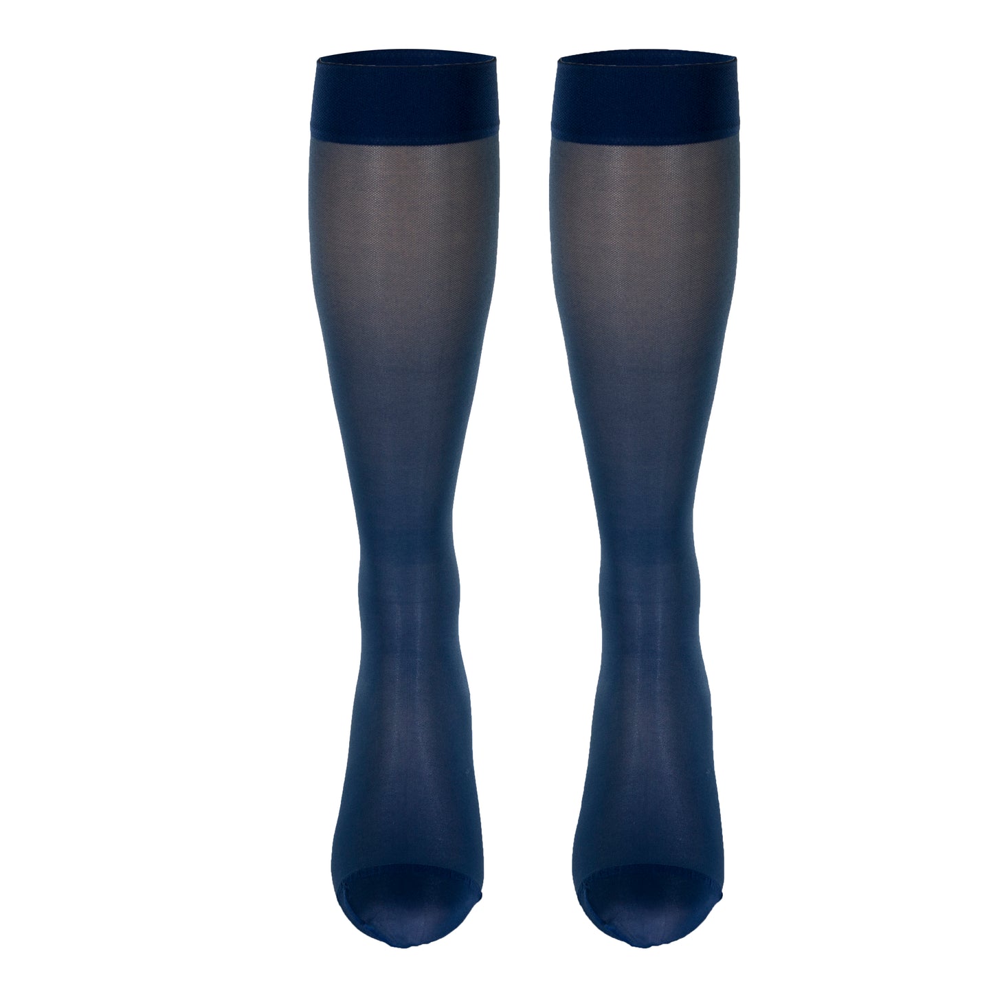 Truform Sheer Compression Stockings, 15-20 mmHg, Women's Knee High Length, 20 Denier