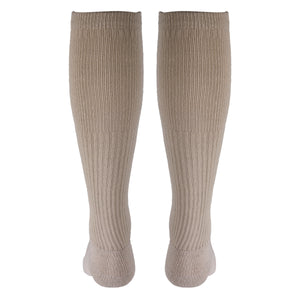 Truform Compression Socks, 15-20 mmHg, Men's Gym Socks, Knee High Over Calf Length