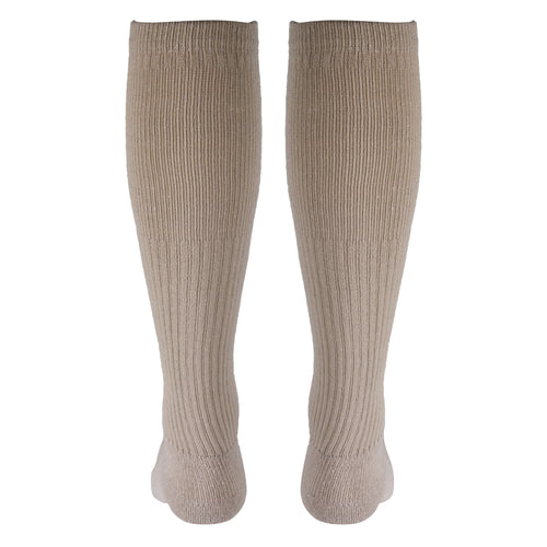 Truform Compression Socks, 15-20 mmHg, Men's Gym Socks, Knee High Over Calf Length
