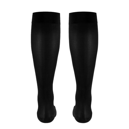Truform Women's Compression Stockings, 20-30 mmHg, Knee High Length, Closed Toe, Opaque
