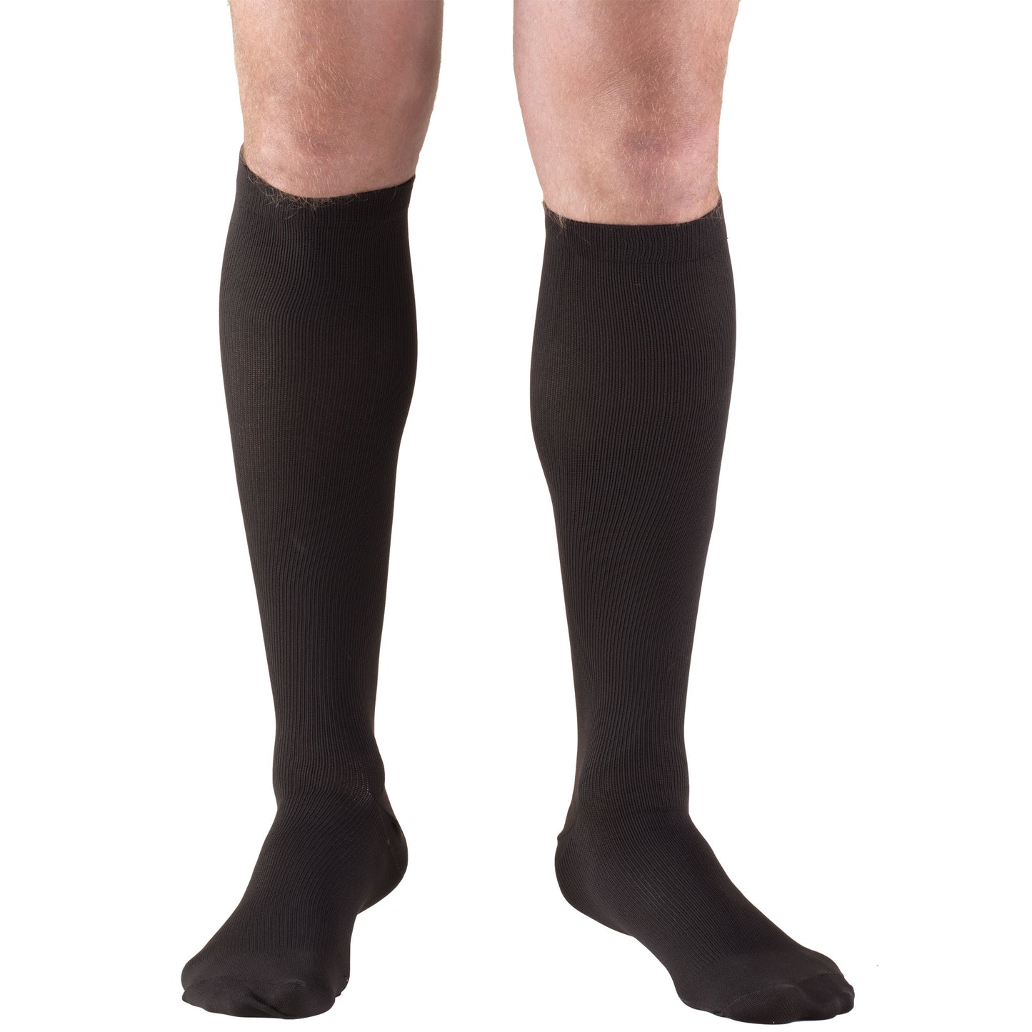Truform Compression Socks, 20-30 mmHg, Men's Dress Socks, Knee High Over Calf Length