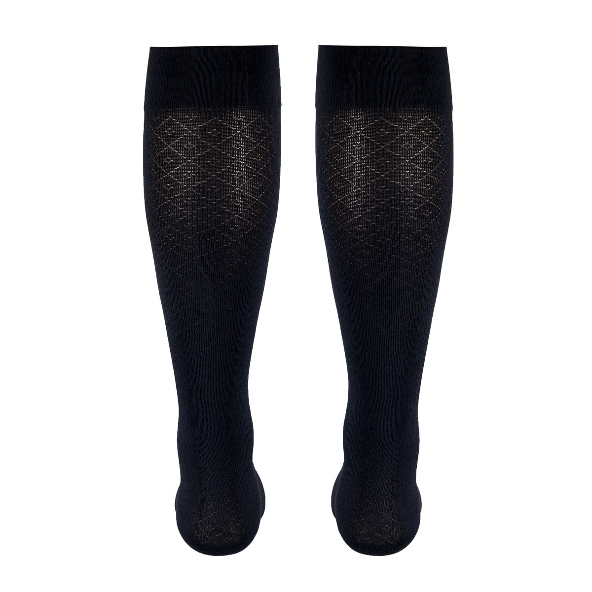 Truform Compression Socks, 15-20 mmHg, Women's Dress Socks, Knee High Over Calf Length