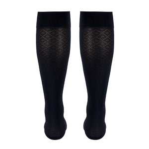 Truform Compression Socks, 15-20 mmHg, Women's Dress Socks, Knee High Over Calf Length