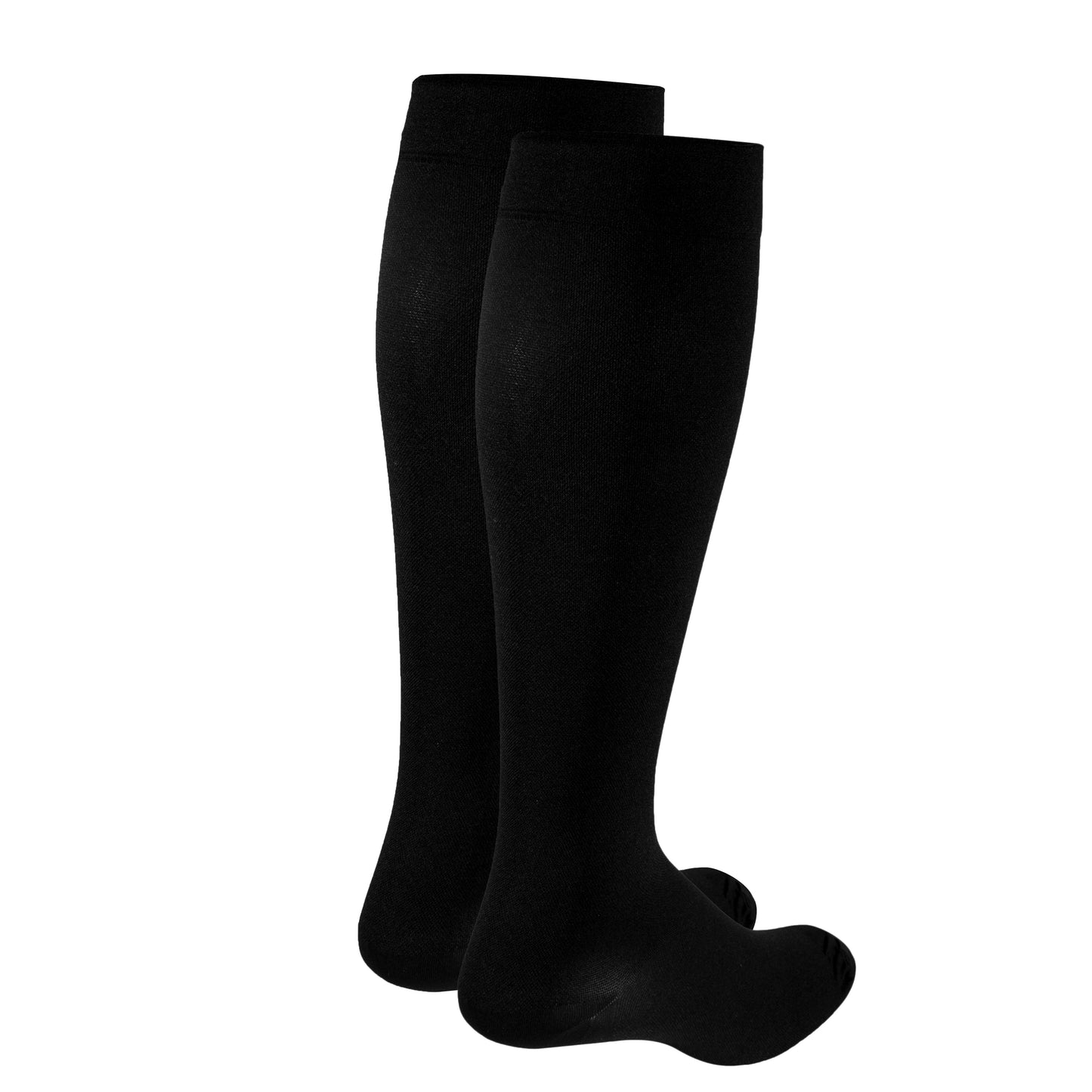 Truform Surgical Stockings, 18 mmHg Compression for Men and Women, Knee High Length, Closed Toe