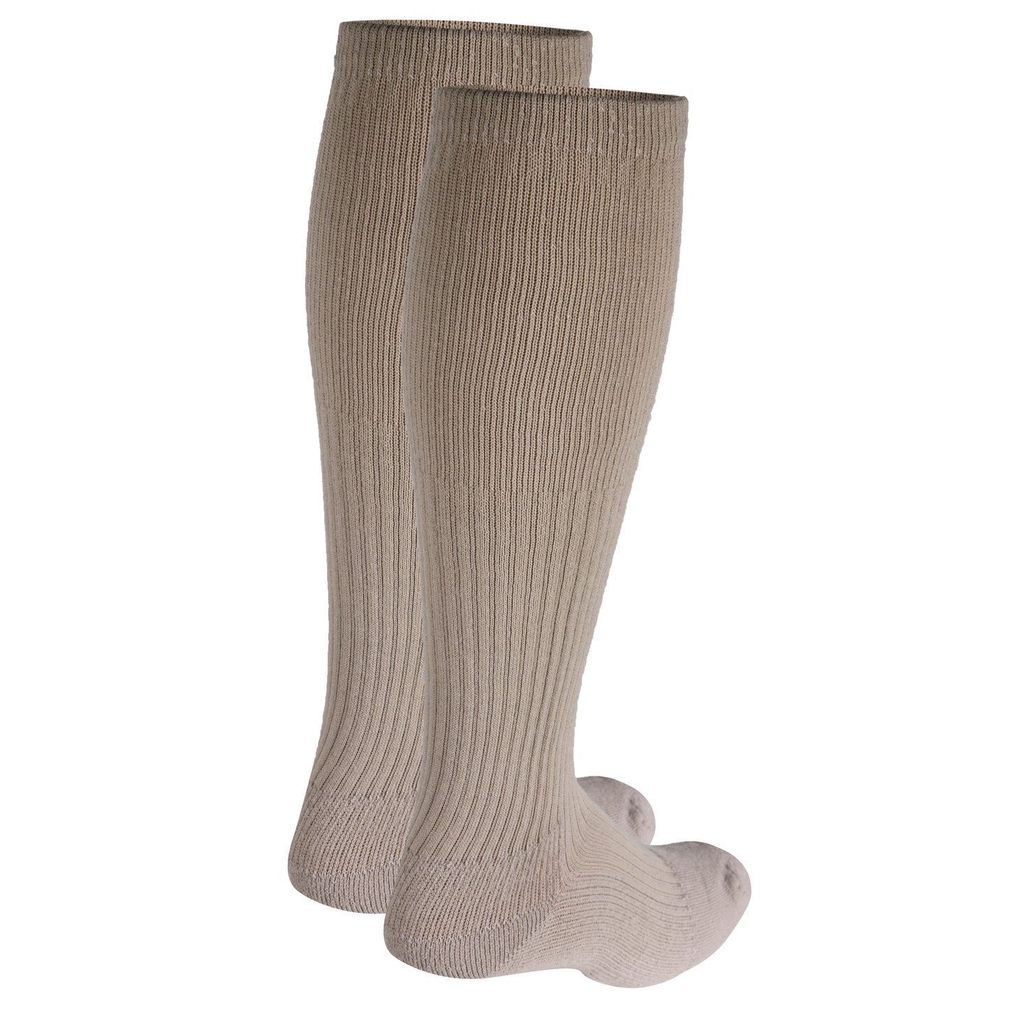 Truform Compression Socks, 15-20 mmHg, Men's Gym Socks, Knee High Over Calf Length