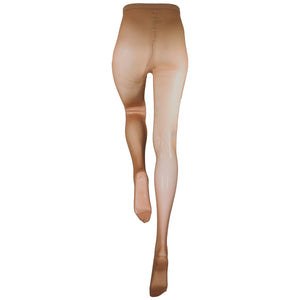 Truform 15-20 mmHg Compression Pantyhose, Sheer 20 Denier Women's Shaping Tights