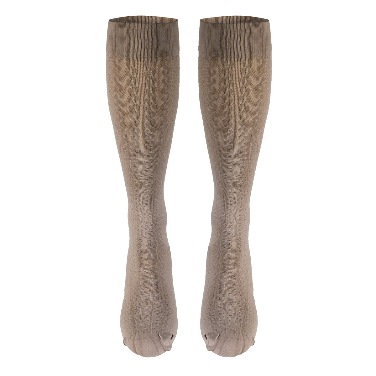 Truform Compression Socks, 15-20 mmHg, Women's Dress Socks, Knee High Over Calf Length