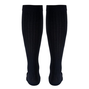 Truform Compression Socks, 8-15 mmHg, Men's Dress Socks, Knee High Over Calf Length