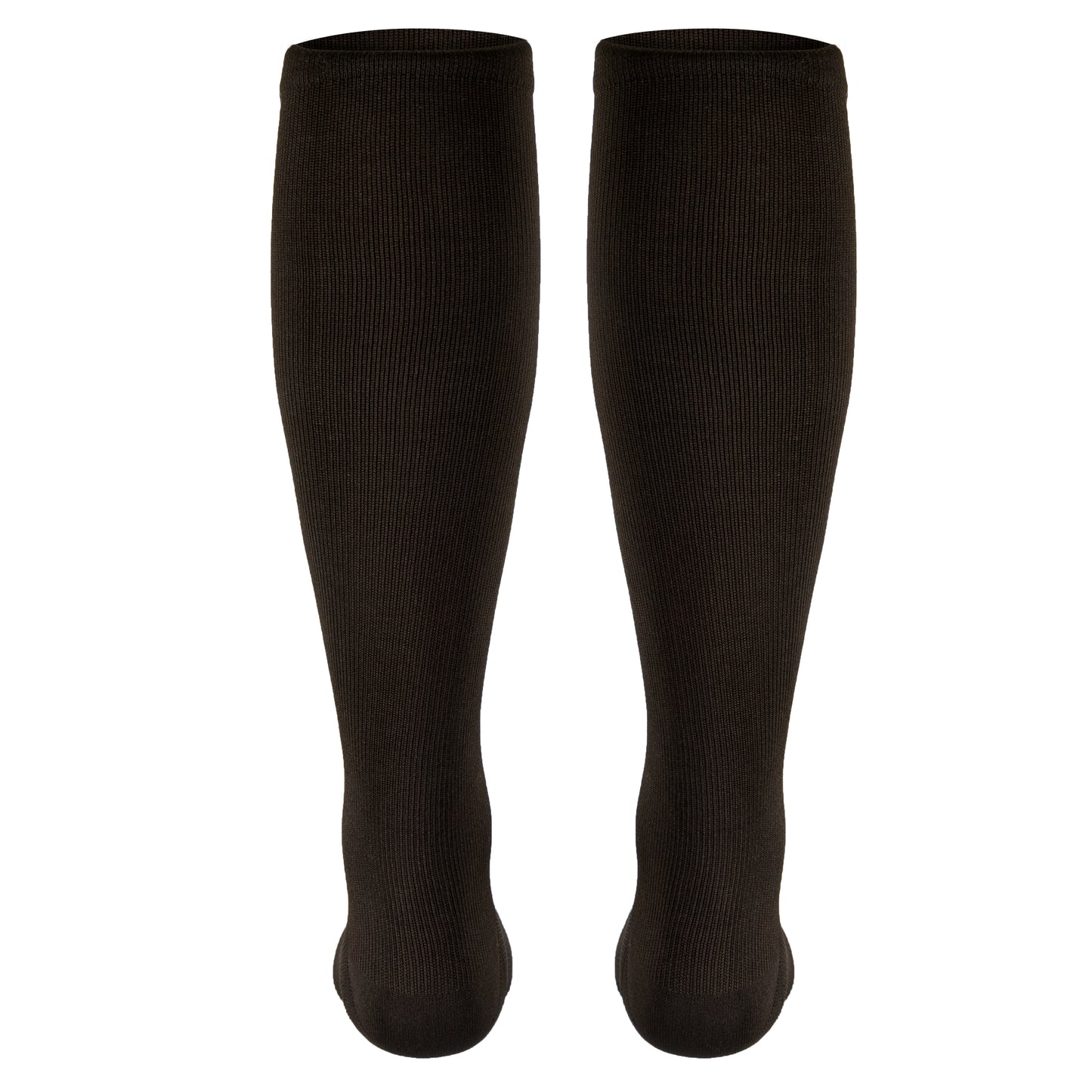 Truform Compression Socks, 20-30 mmHg, Men's Dress Socks, Knee High Over Calf Length