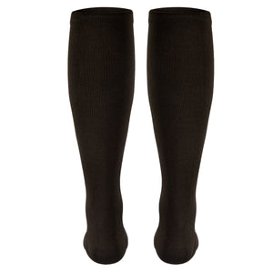 Truform Travel Compression Socks for Men and Women, 15-20 Knee High Over Calf Length
