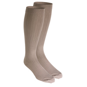 Truform Compression Socks, 8-15 mmHg, Men's Dress Socks, Knee High Over Calf Length