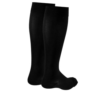 Truform 20-30 mmHg Compression Stockings for Men and Women, Knee High Length, Closed Toe