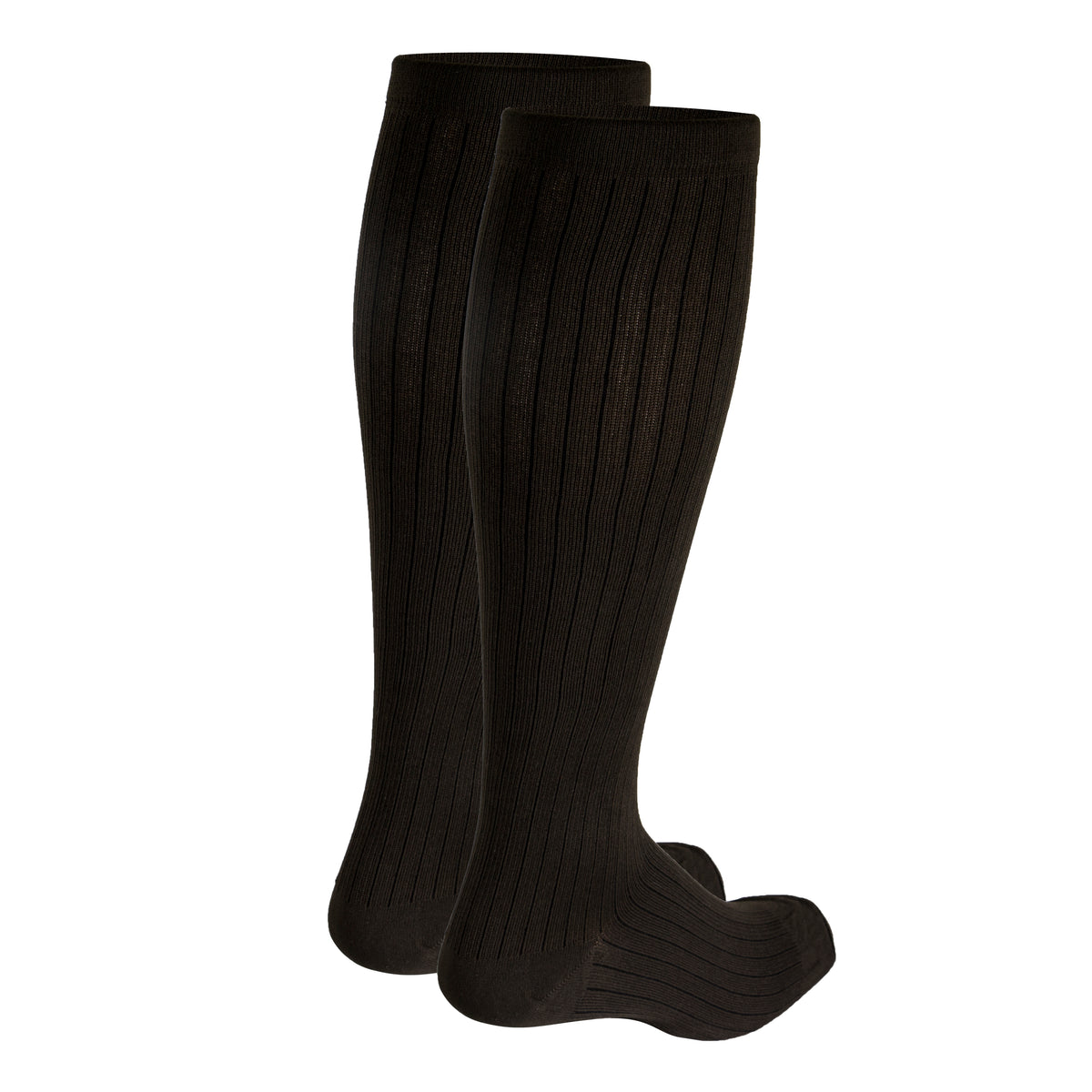 Truform Compression Socks, 8-15 mmHg, Men's Dress Socks, Knee High Over Calf Length