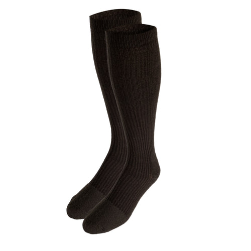 Truform Compression Socks, 15-20 mmHg, Men's Gym Socks, Knee High Over Calf Length