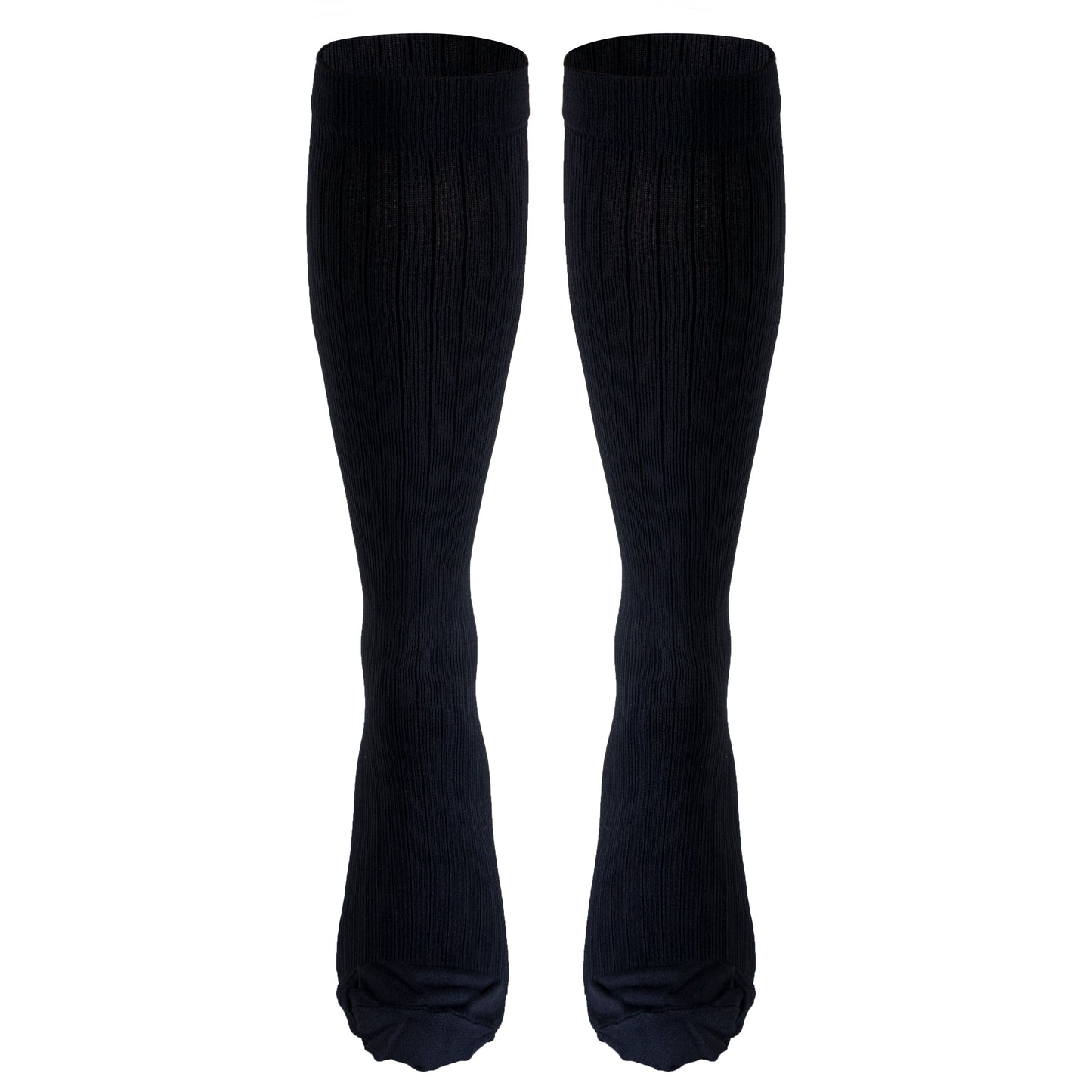 Truform Compression Socks, 8-15 mmHg, Men's Dress Socks, Knee High Over Calf Length